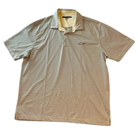 Greg Norman Mens Play Dry Golf Polo Shirt Size XL Shark Logo Polyester - Picture 1 of 7